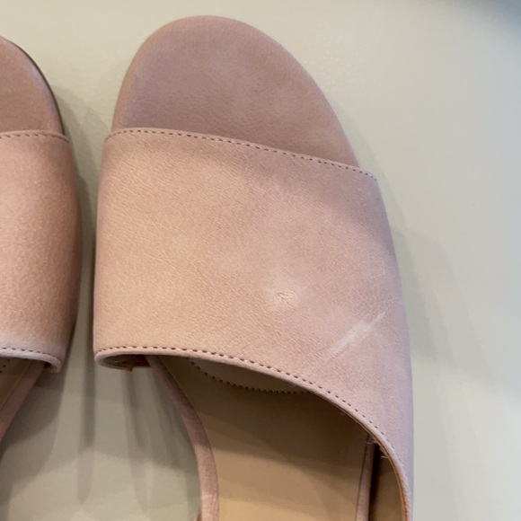 WOMENS ALIZERNATURA FLATS BUFF COLOR SIZE 11 M SUEDE LEATHER UPPER CUT OUT SIDE - Picture 3 of 10